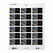 Étiquette Souris Imaginaire mignonne Eagle Eyes (Feuille entière)