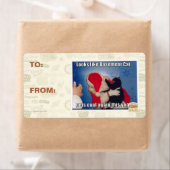 Étiquette Sous-sol Chat obtient du charbon (En situation)