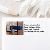 Étiquette Sous Verrouillage et clé (En situation)