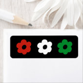 Étiquette Soutenez les autocollants de paix (En situation)