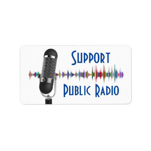 Étiquette Soutien de la radio publique