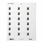 Étiquette Souvenir de la guerre de Corée (Feuille entière)