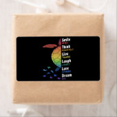 Étiquette Souvent, Pense Positivement, Remercie (En situation)