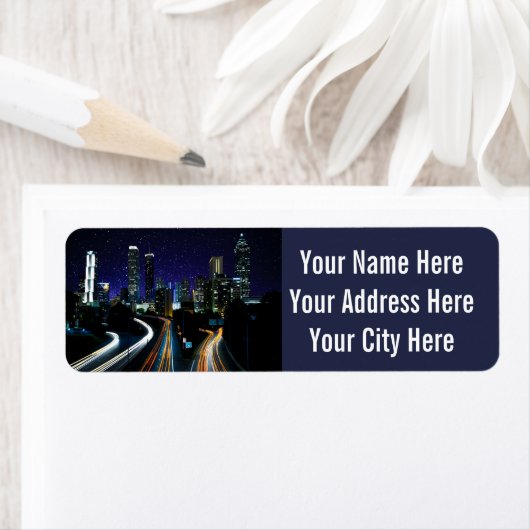 Étiquette Spacey Atlanta (En situation)