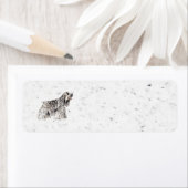 Étiquette spaniel américain (En situation)