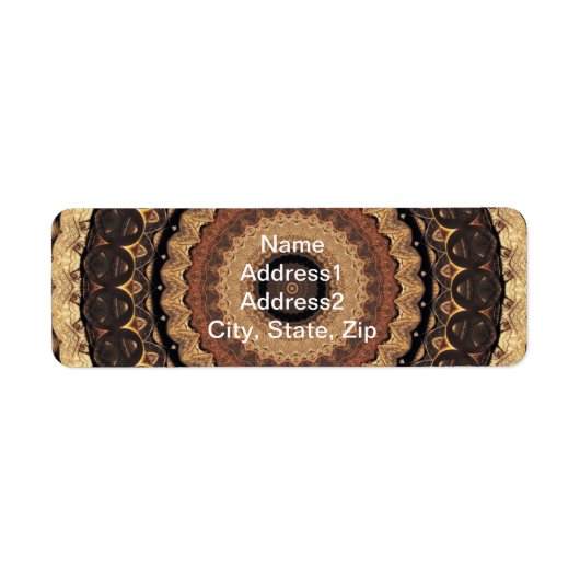 Étiquette Spare Change Kaleidoscope (Devant)