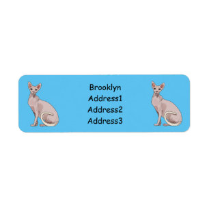 Étiquette Sphynx cat