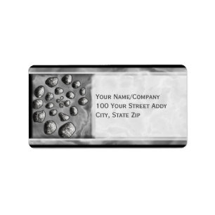 Étiquette Spirale en pierre