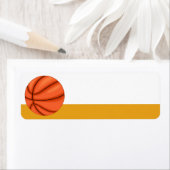 Étiquette sportif de basket-ball (En situation)