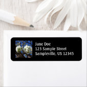 Étiquette Spring Flowering Pear Tree (En situation)