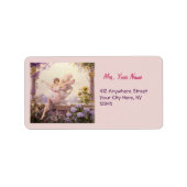 Étiquette Sprite Florale (Devant)