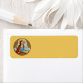Étiquette St. Cecilia de Rome (BK 003) (En situation)