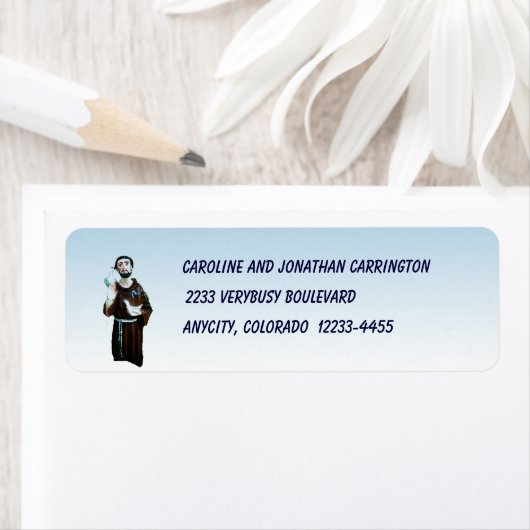 Étiquette St. Francis (En situation)