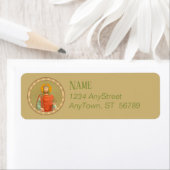 Étiquette St. Henry II, Empereur (BBS 10; Style 1) (En situation)