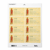 Étiquette St. Henry II, Empereur (BBS 10; Style 5) (Feuille entière)