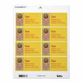 Étiquette St. James le Grand (JMAS 04) (Feuille entière)