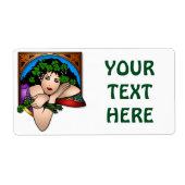 ÉTIQUETTE ST. LA FILLE DE PATRICK (Devant)