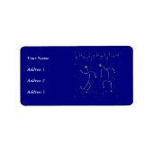 Étiquette Star Dance (Devant)