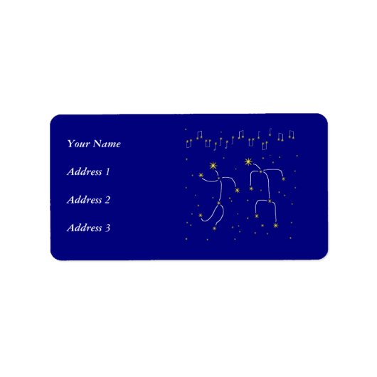 Étiquette Star Dance (Devant)