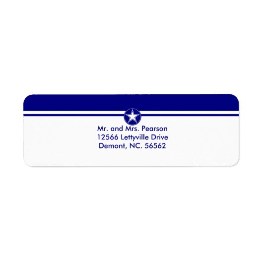 Étiquette Star de la Force aérienne (Devant)