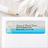 Étiquette Starfish paradis bleu eaux tropicales invité (En situation)