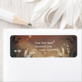 Étiquette Stars de nuit rustiques enchantés et Mariage de fe (En situation)