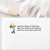 Étiquette Stick sandwich Connoisseur (En situation)