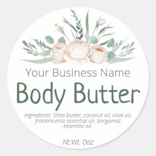 Étiquette Sticker Pour Beurre Corps Maison