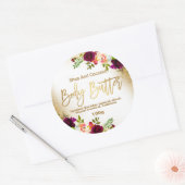 Étiquette Sticker Pour Beurre Corps Maison (Enveloppe)