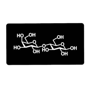 Étiquette Structure du lait lactose