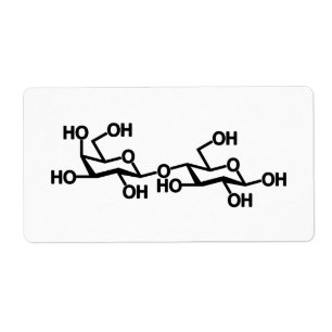 Étiquette Structure du lait lactose
