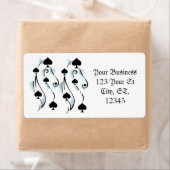 Étiquette Style de tatouage de Black Spins Thunder_Cove (En situation)