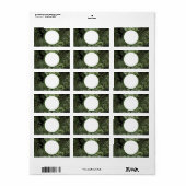Étiquette Style écodesign cool (Feuille entière)