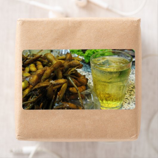 Étiquette Style Edamame Thai (En situation)