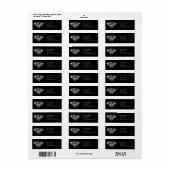 Étiquette Styliste Park Lane (Feuille entière)