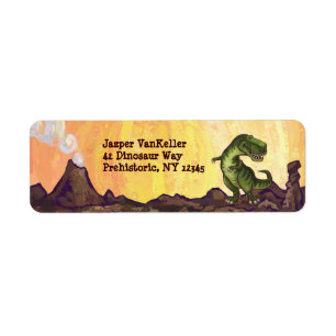 Étiquette Substance d'écriture de Rex de Tyrannosaurus