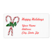 Étiquette Sucres de canne (Devant)