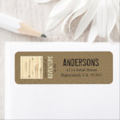 Étiquette Suivez Le Leader (étiquette de adresse) (En situation)