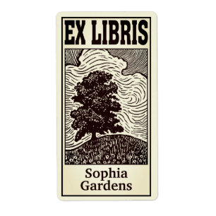 Étiquette Summer Breeze Ex Libris (Filtré)