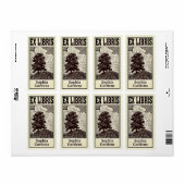 Étiquette Summer Breeze Ex Libris (Filtré) (Feuille entière)