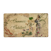 Étiquette Summer Solstice Sabbat Labels (Devant)