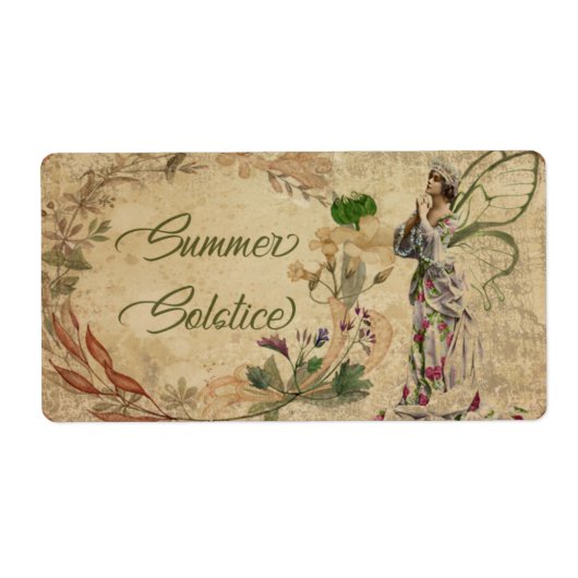 Étiquette Summer Solstice Sabbat Labels (Devant)