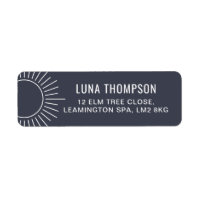 Étiquette Sun de la marine