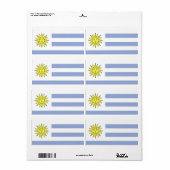 Étiquette Sunshine (Feuille entière)