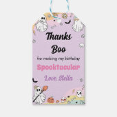 Étiquette super Fête d'anniversaire Merci (Devant)