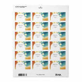 Étiquette Super rétro (Feuille entière)