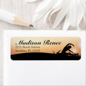 Étiquette Superbe Sunrise Yoga Fitness (En situation)