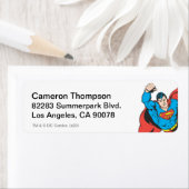 Étiquette Superman Left Fist Raised (En situation)