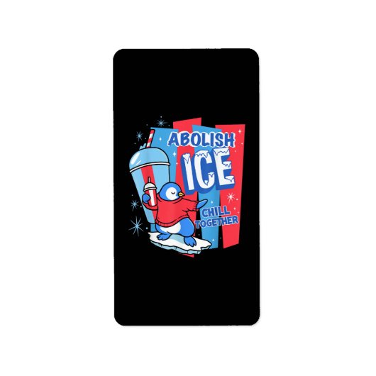 Étiquette Supprimer la glace (Devant)