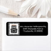 Étiquette Sur La Colline Gâteau D'Anniversaire (En situation)